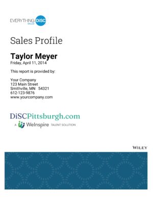 Everything DiSC® Sales
